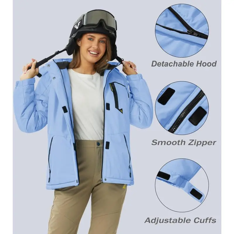 🔥Last Day Promotion!🔥Women's Waterproof Ski Jacket