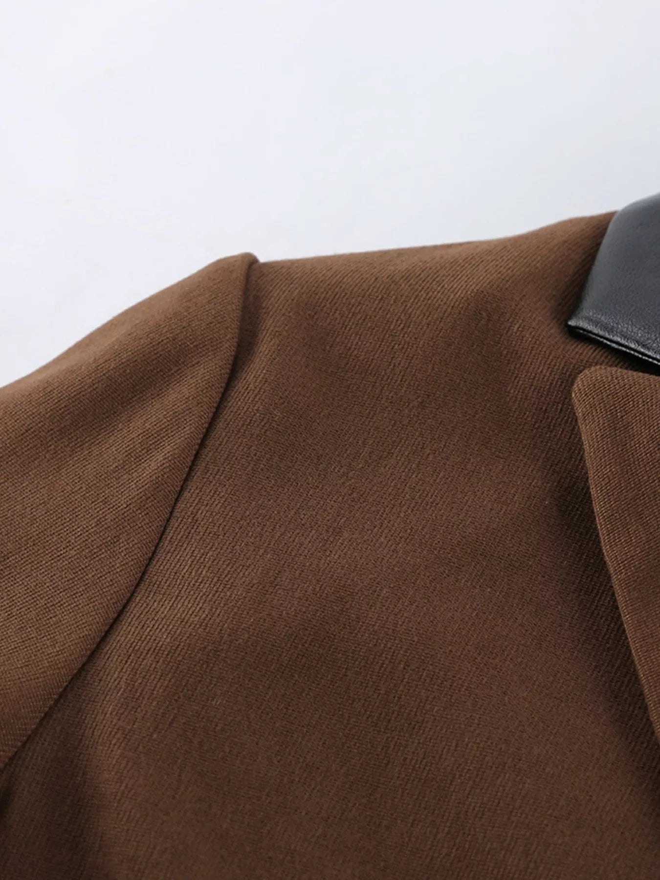 Double-Breasted Blazer & Asymmetrical Skirt Set