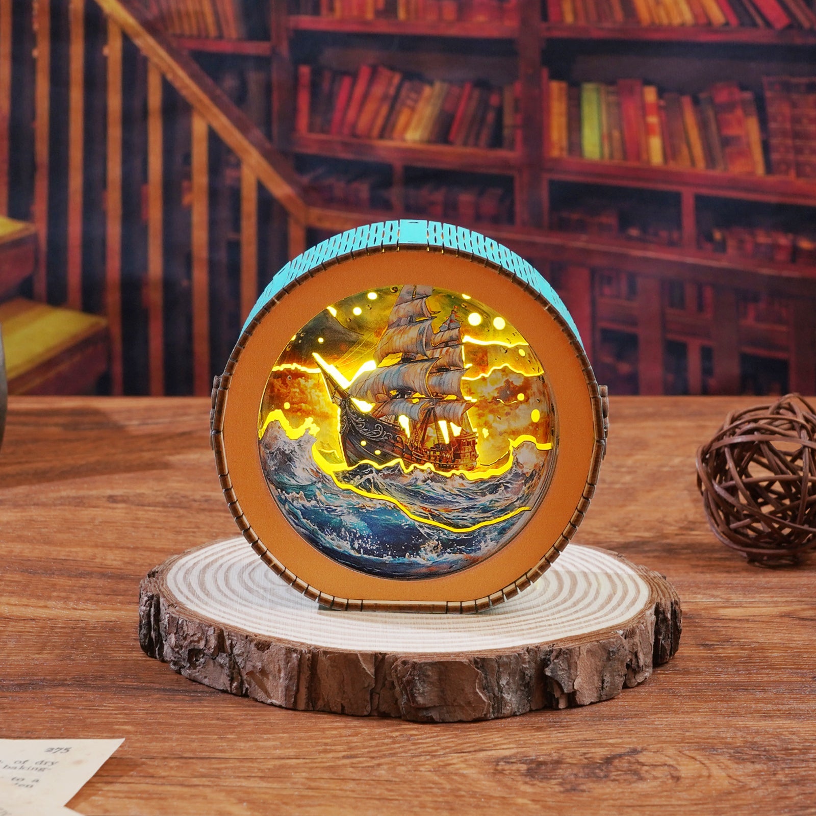 â€œIntrepid Explorerâ€  Kit - 3D Wooden Puzzle Night Light