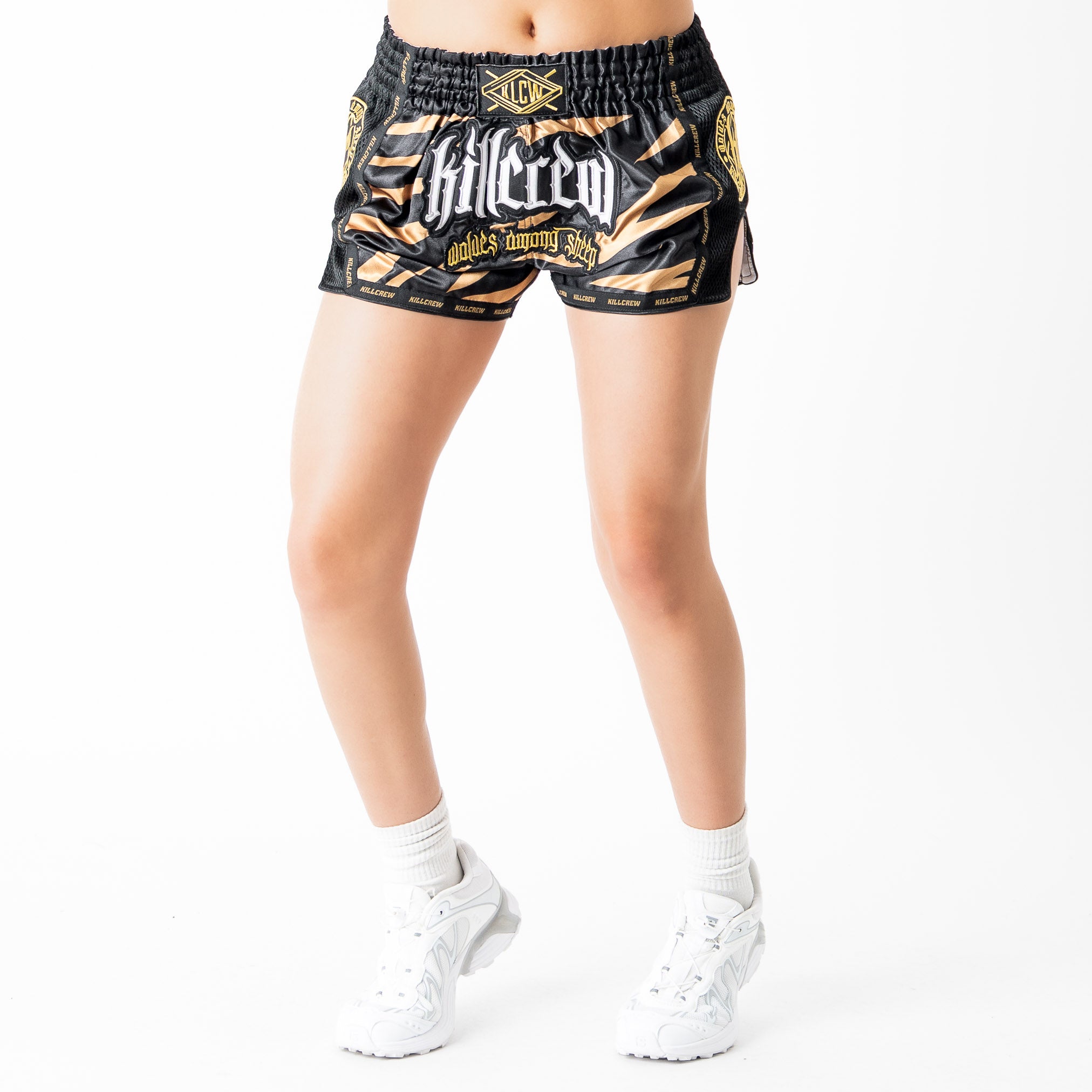 MUAY THAI FIGHT SHORTS - GOLD