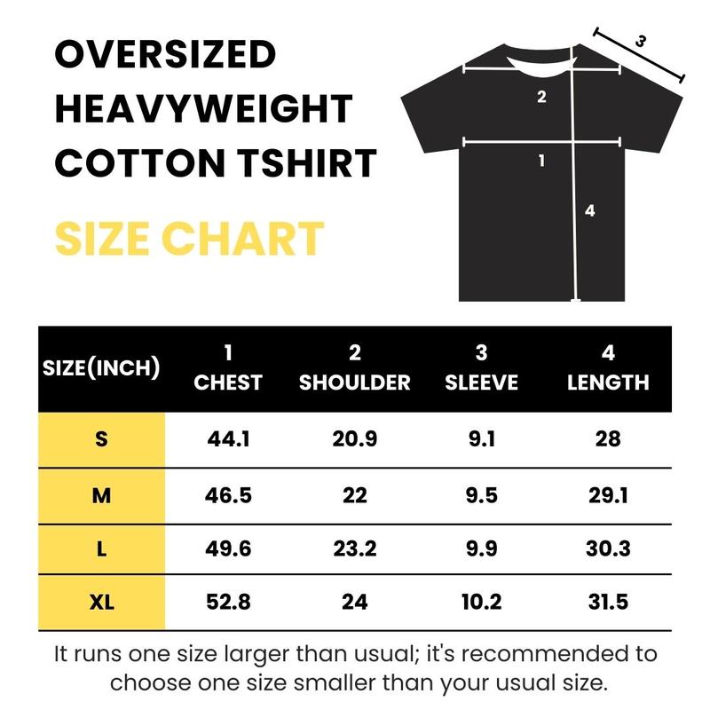 No Sagging! Heavyweight Oversized TShirts - Shape-Retaining, Thick Cotton, Strong Neckline & Premium Look Mens Tshirts Crewneck Tees for Summer & Spring