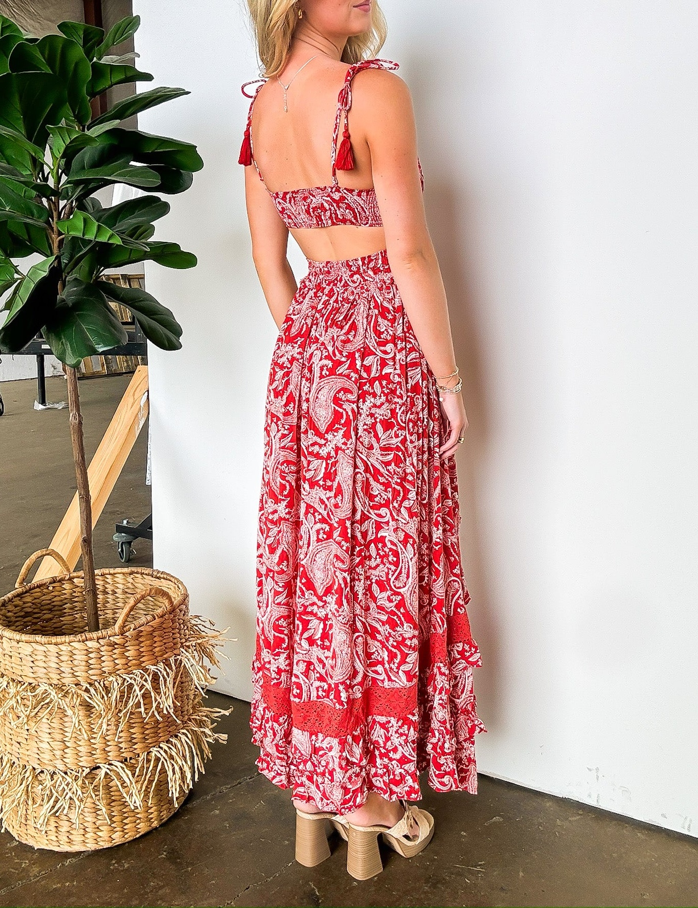 Considered Charisma Floral Maxi Dress