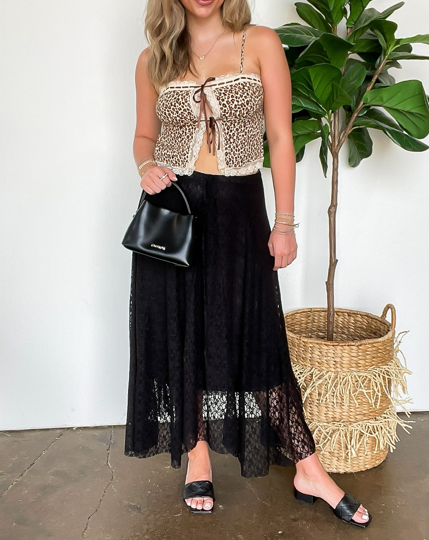 Lace Maxi Skirt