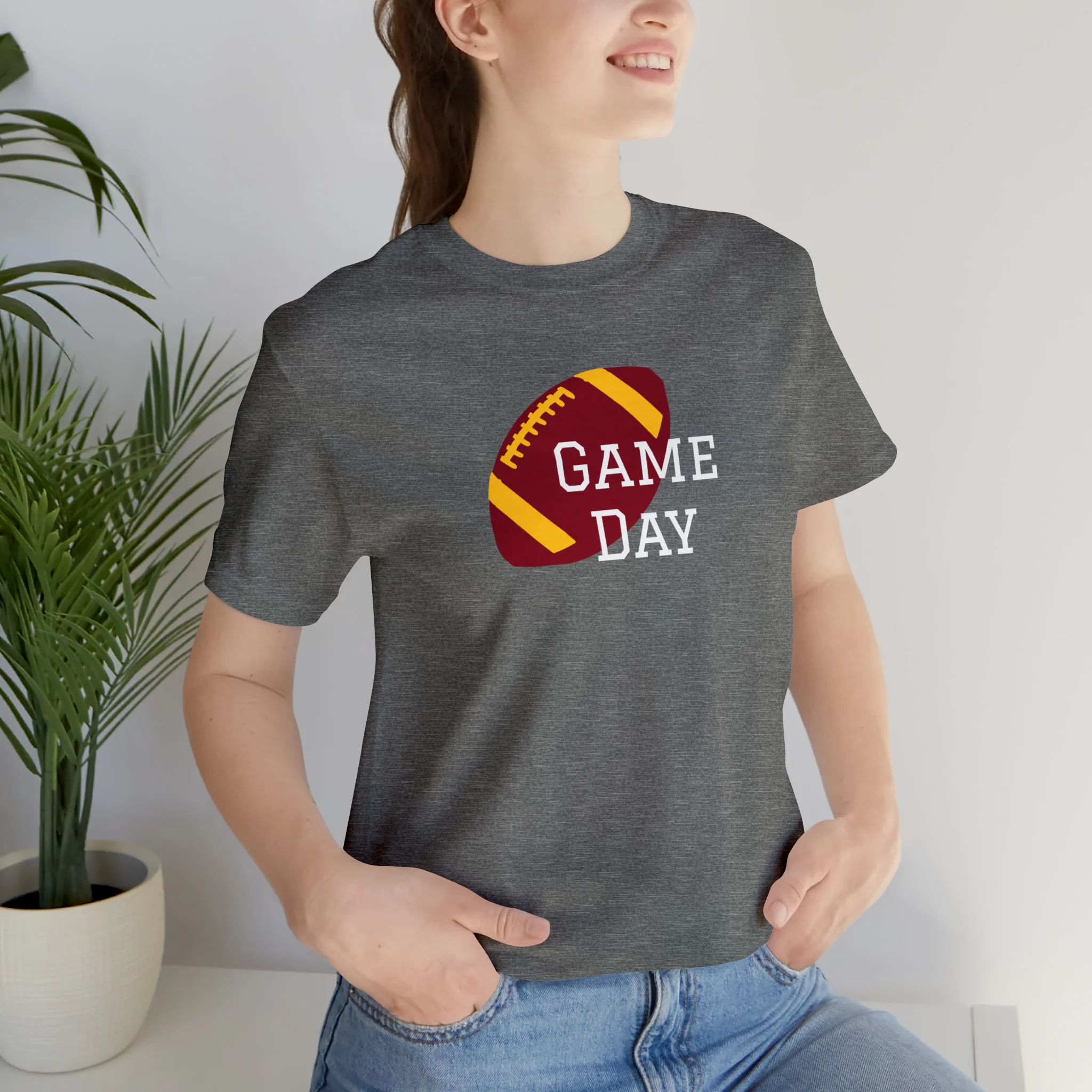 Game Day Football Unisex Jersey Short Sleeve Tee