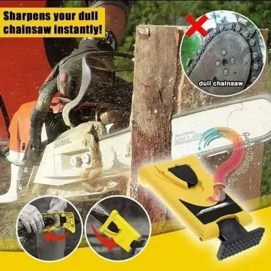 Universal Chain Saw Sharpener