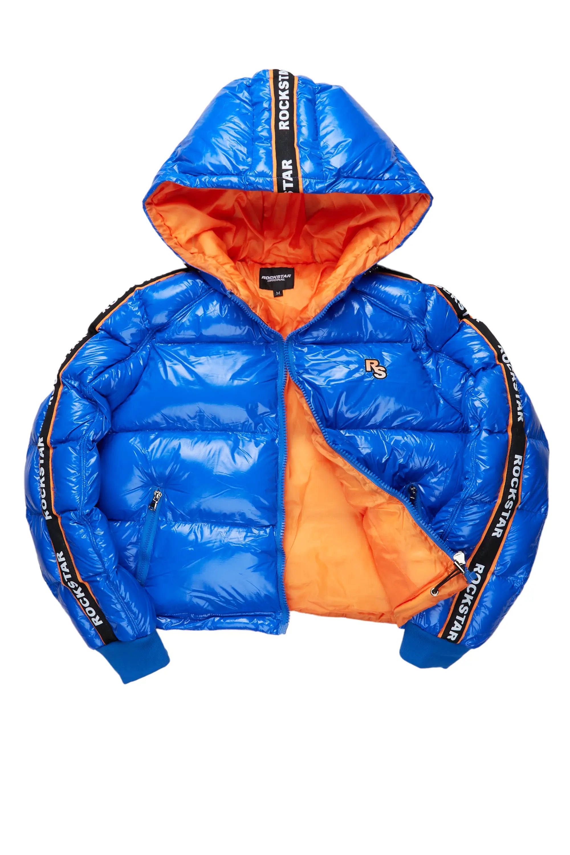 Jackey Royal Blue Puffer Jacket