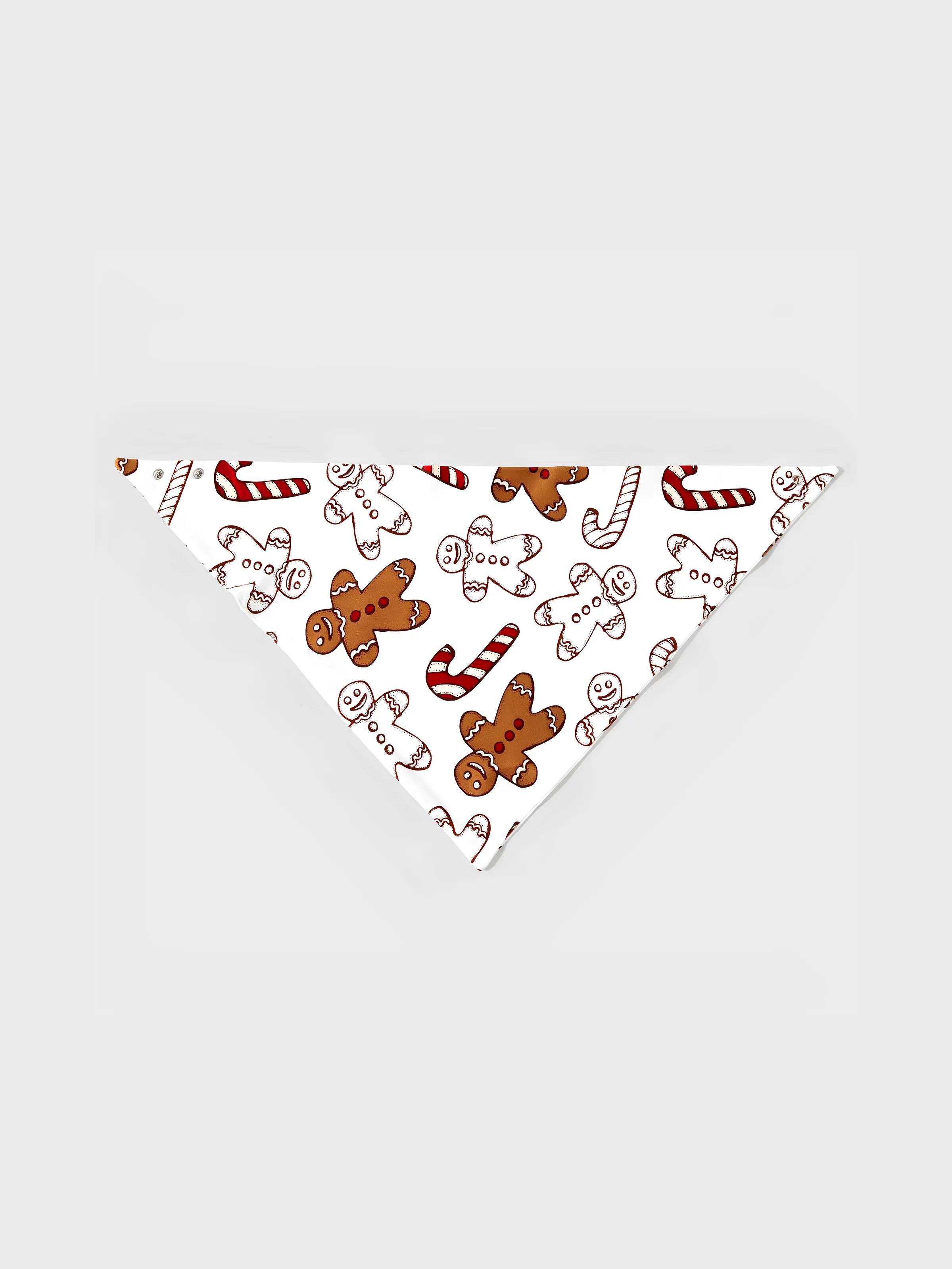 Christmas Family Matching Letter and Gingerbread Man Print Long-sleeve Pajamas Sets with Christmas Socks Khaki