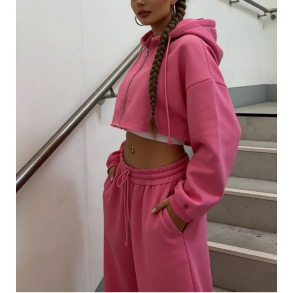Women's Casual Two-piece Sweatsuit