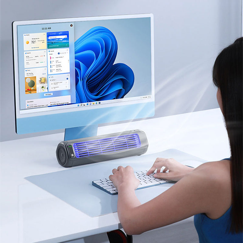 Cooling Ace Desktop Portable Tower Fan with Three Speed