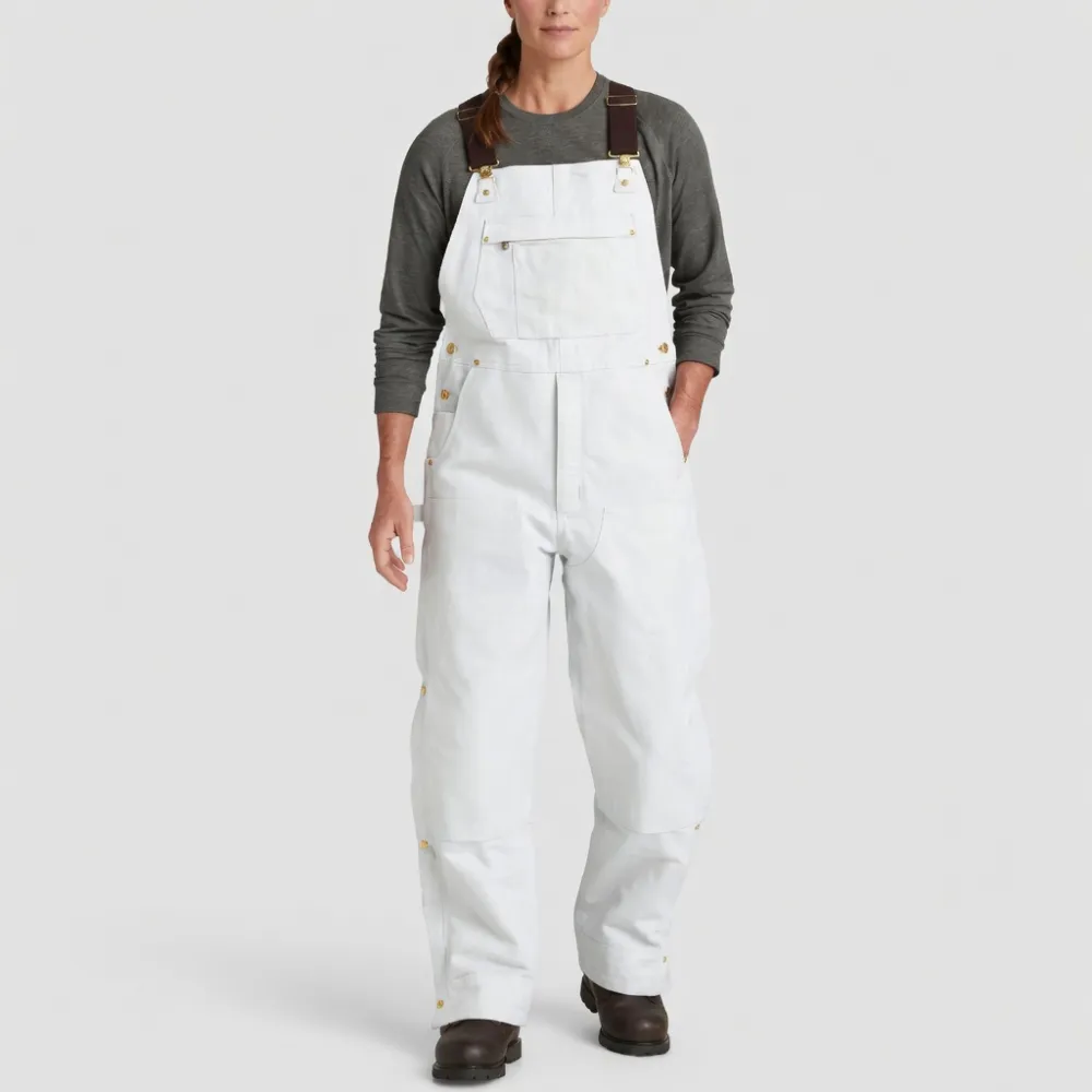 💥Last Day💥Promotion ! Women Denim Bib Overalls, Workwear with Adjustable Straps and Convenient Tool Pockets