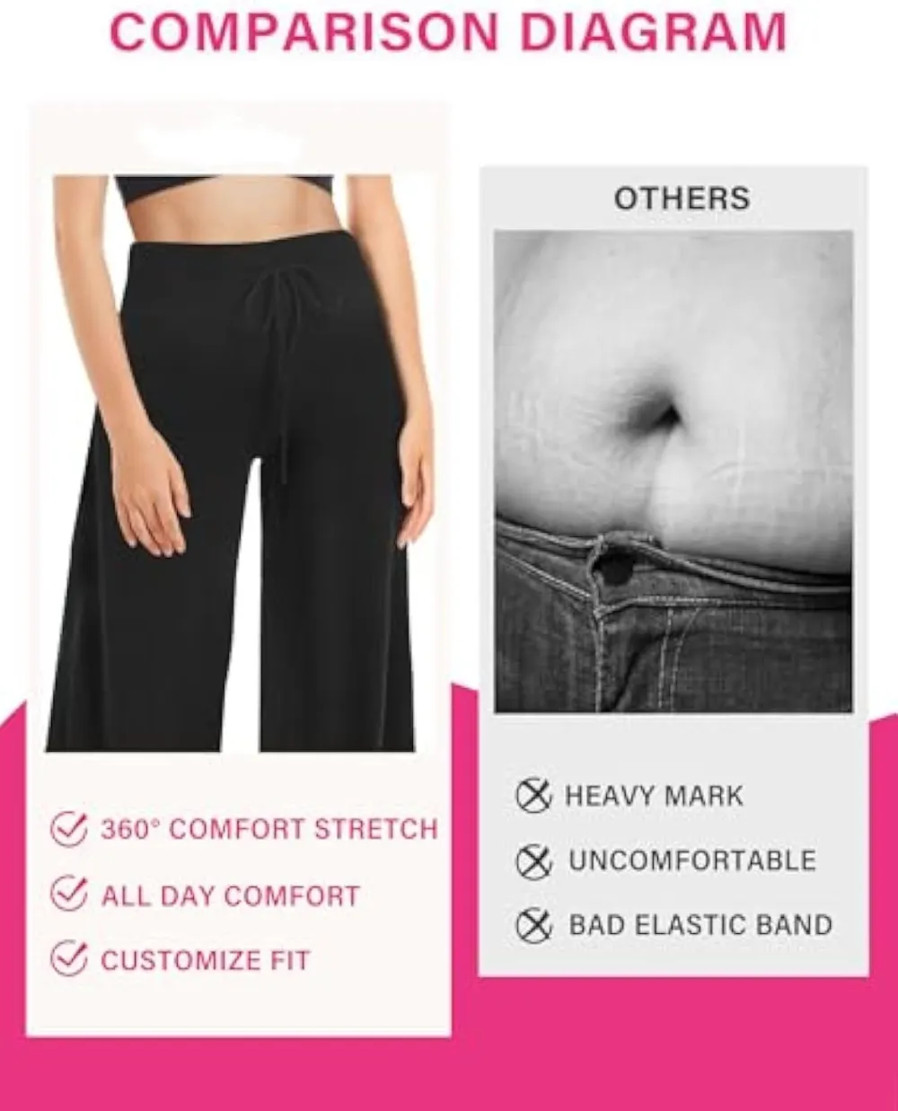 Soft Comfy Casual Yoga Wide Leg Sweatpants  (Just $3 Each!)