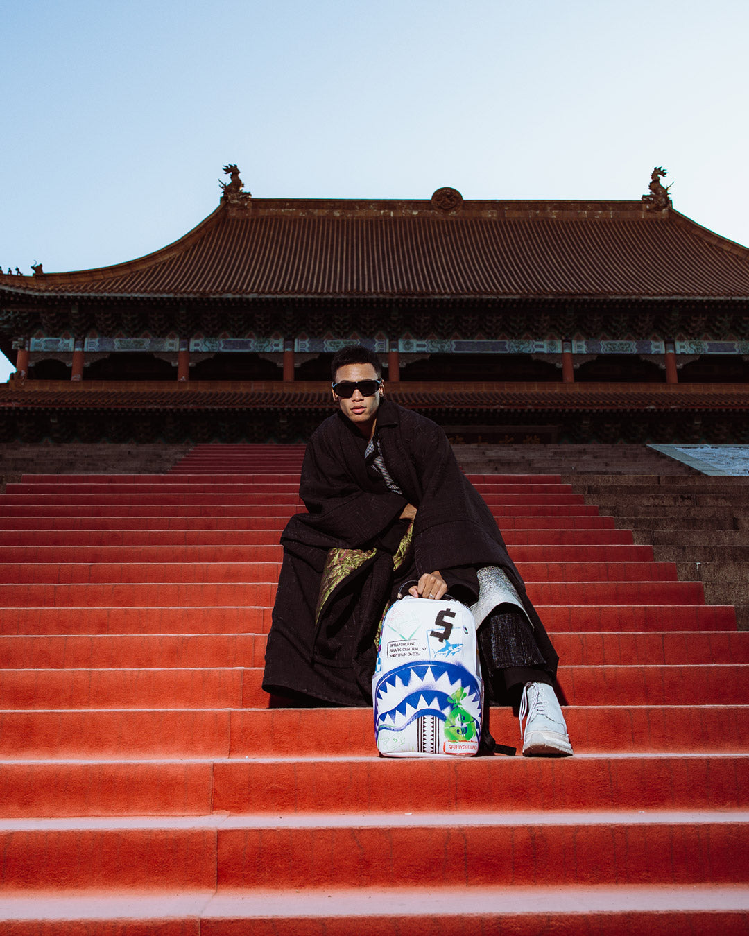 SHARK CENTRAL CUT OUT FOR GREATNESS DLXSV BACKPACK