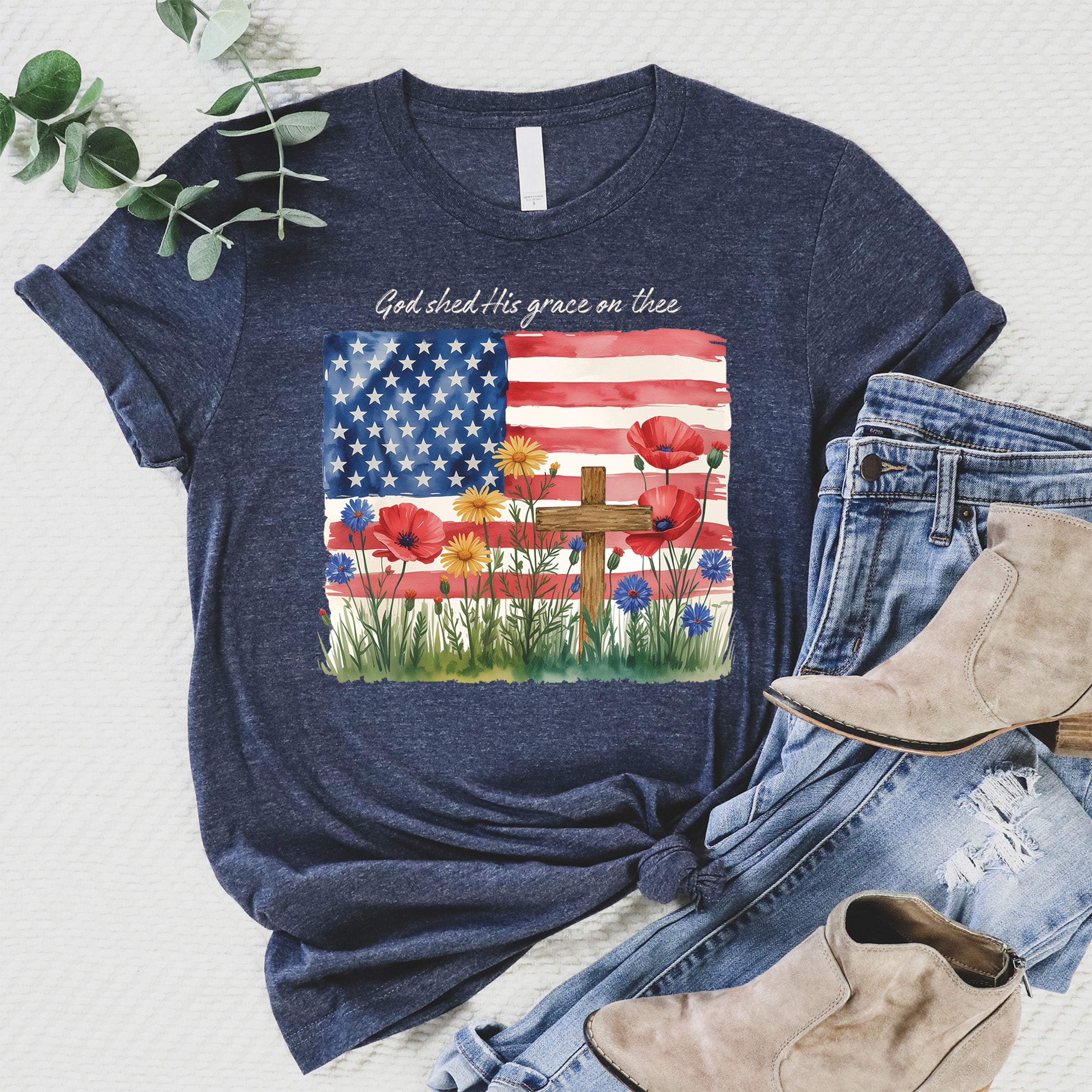 God Shed His Grace Tee