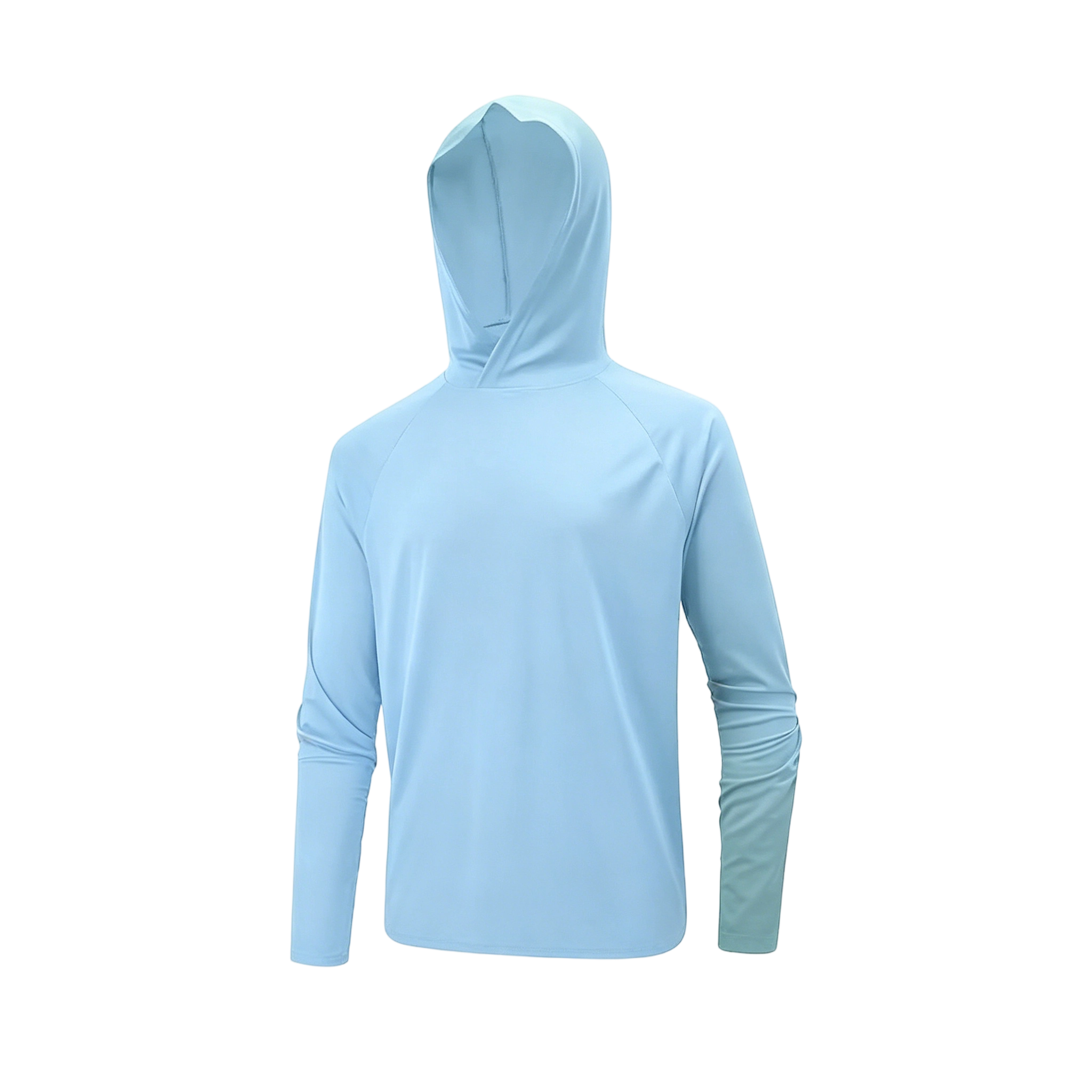 Running Hooded Top: Long Sleeve Quick-Dry Shirt with Thumb Holes