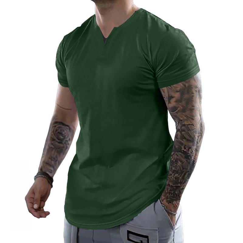 Men’s Slim Fit V-Neck Performance T-Shirt