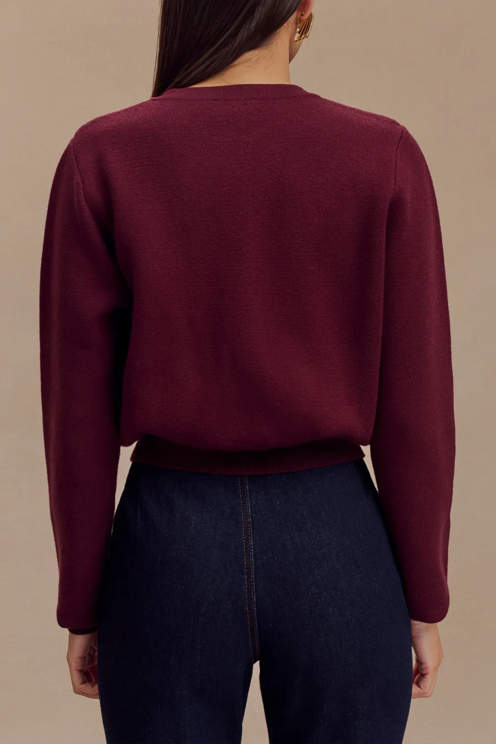 Daily Knit Cotton Cardigan