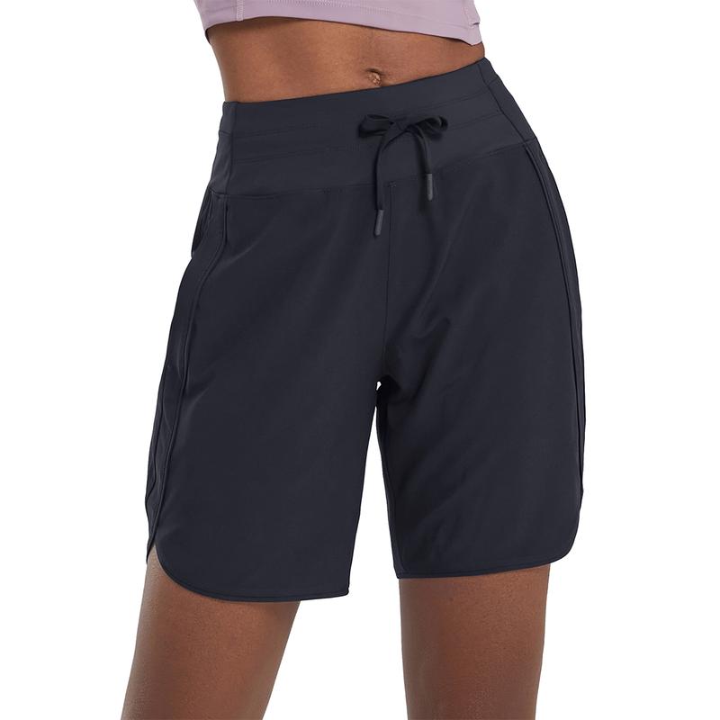 🔥Women’s High-Waist Quick-Dry Athletic Shorts (3