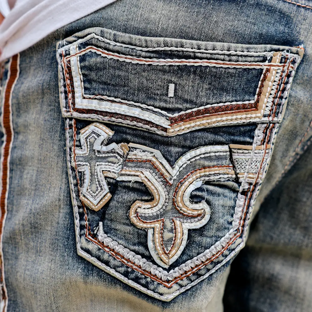 Men’s SA-037A Straight Fit Blue Jean