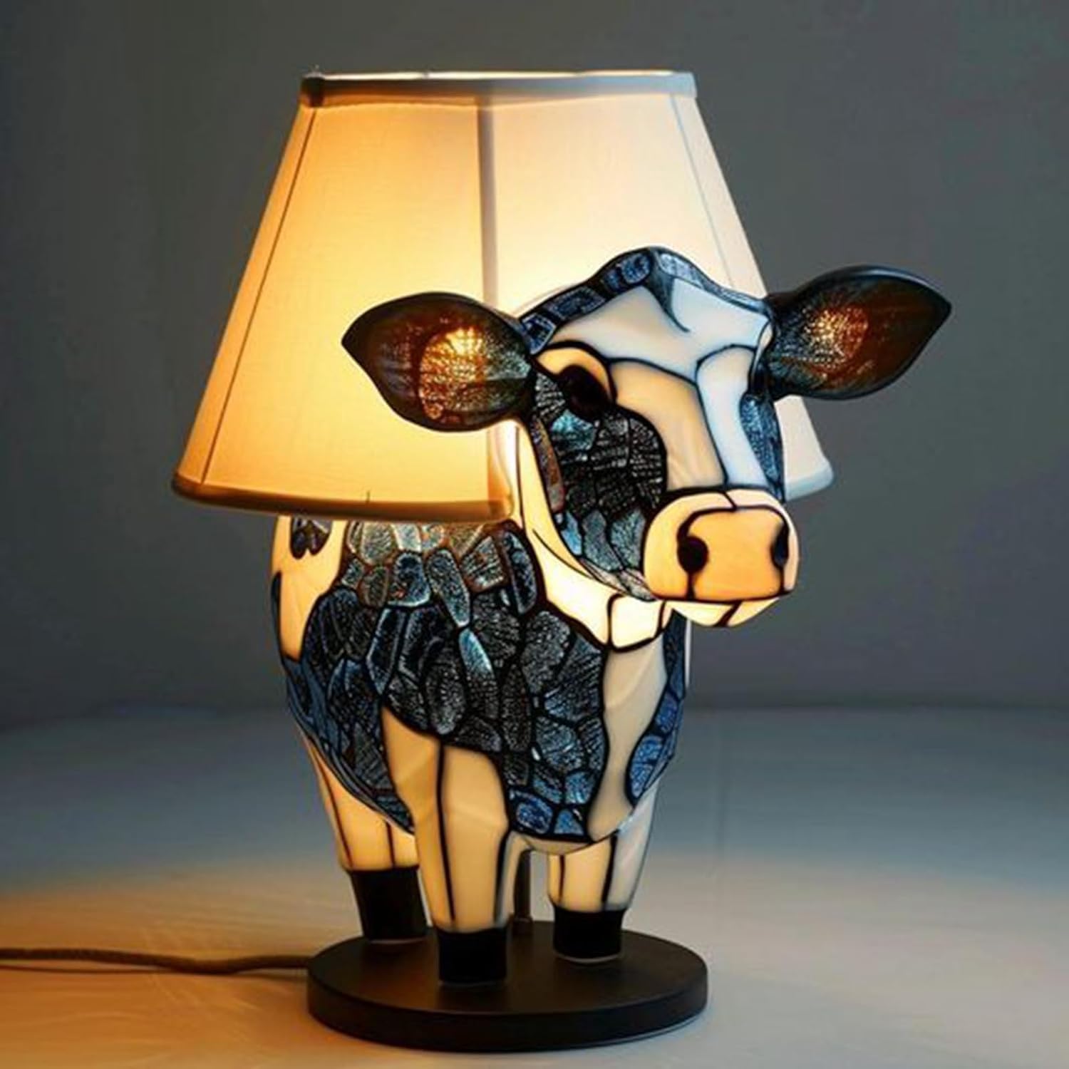 3D Highland Cow Lamp Animal Table Lamp