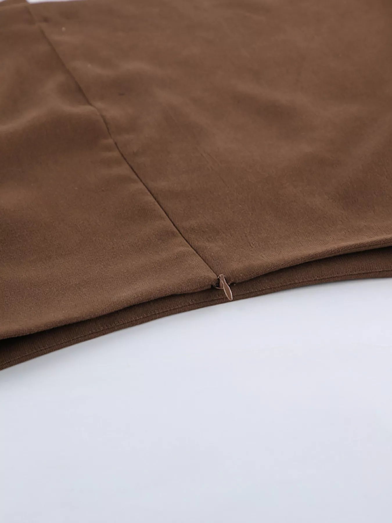 Double-Breasted Blazer & Asymmetrical Skirt Set