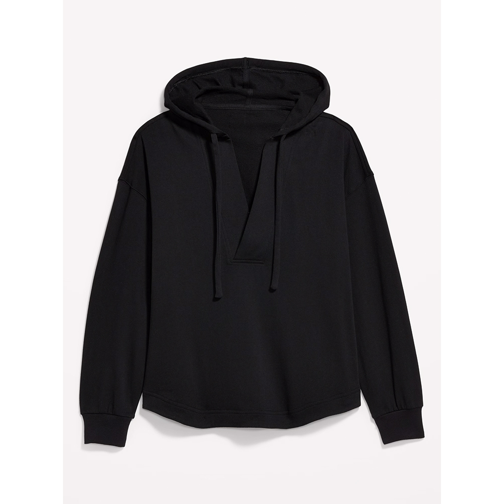 Women's 2 Piece Outfits Oversized Tunic Beach Hoodie  Shorts Set