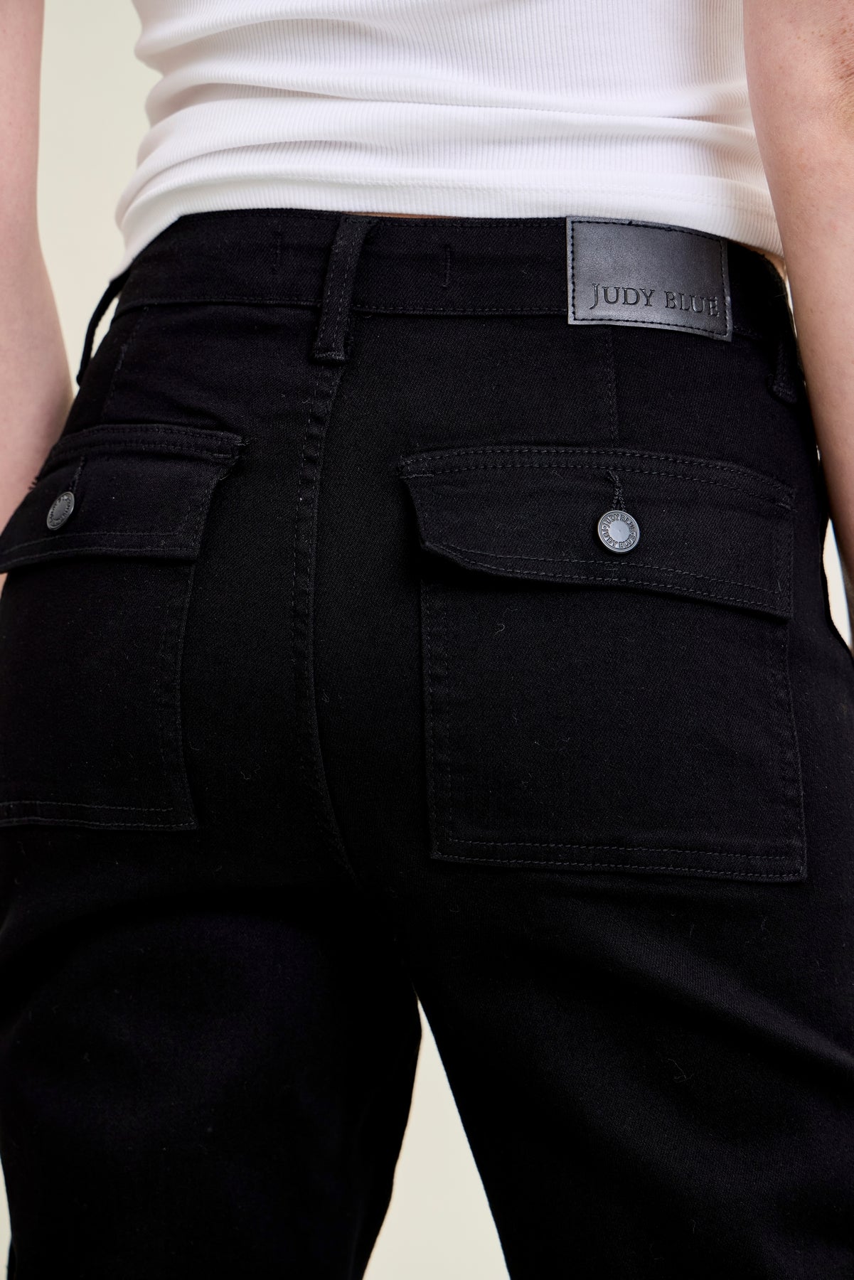 Celeste High Rise Cuffed Cargo Joggers