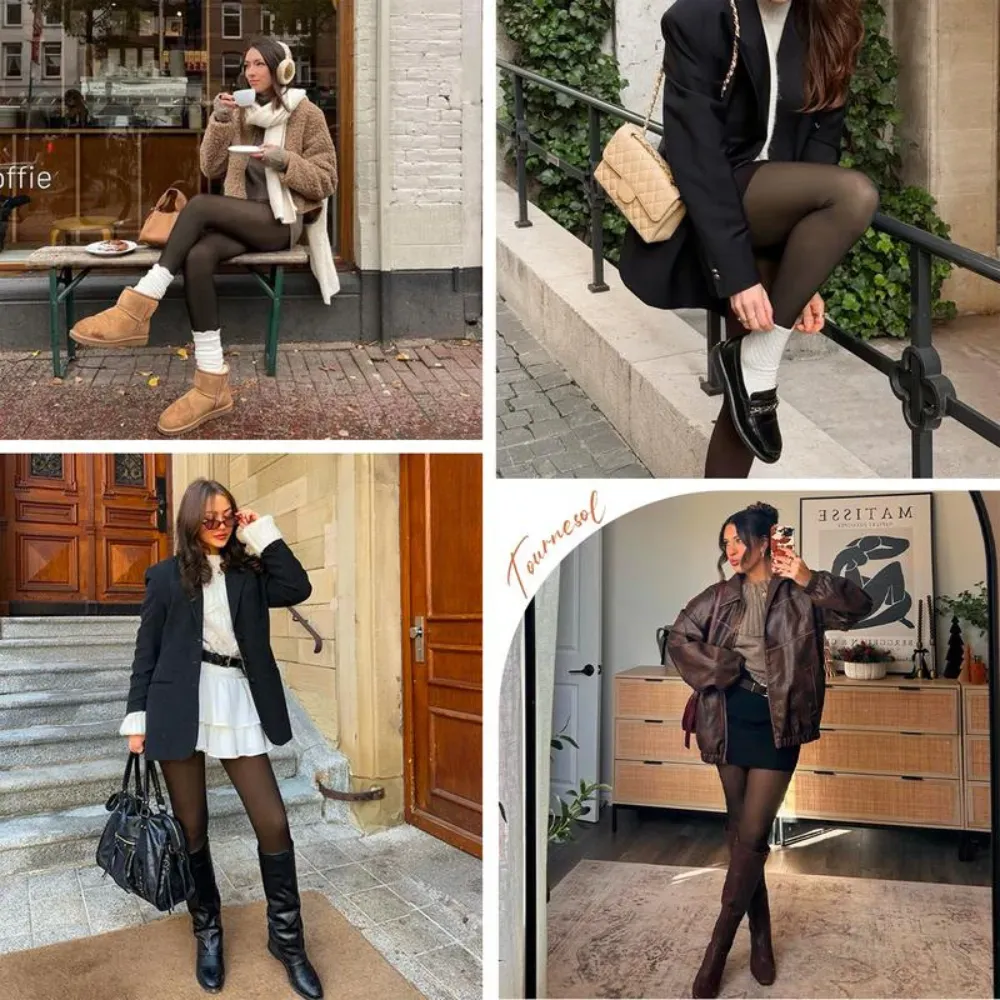 Fall Deals Up To 90% OFF-Wool-lined leggings