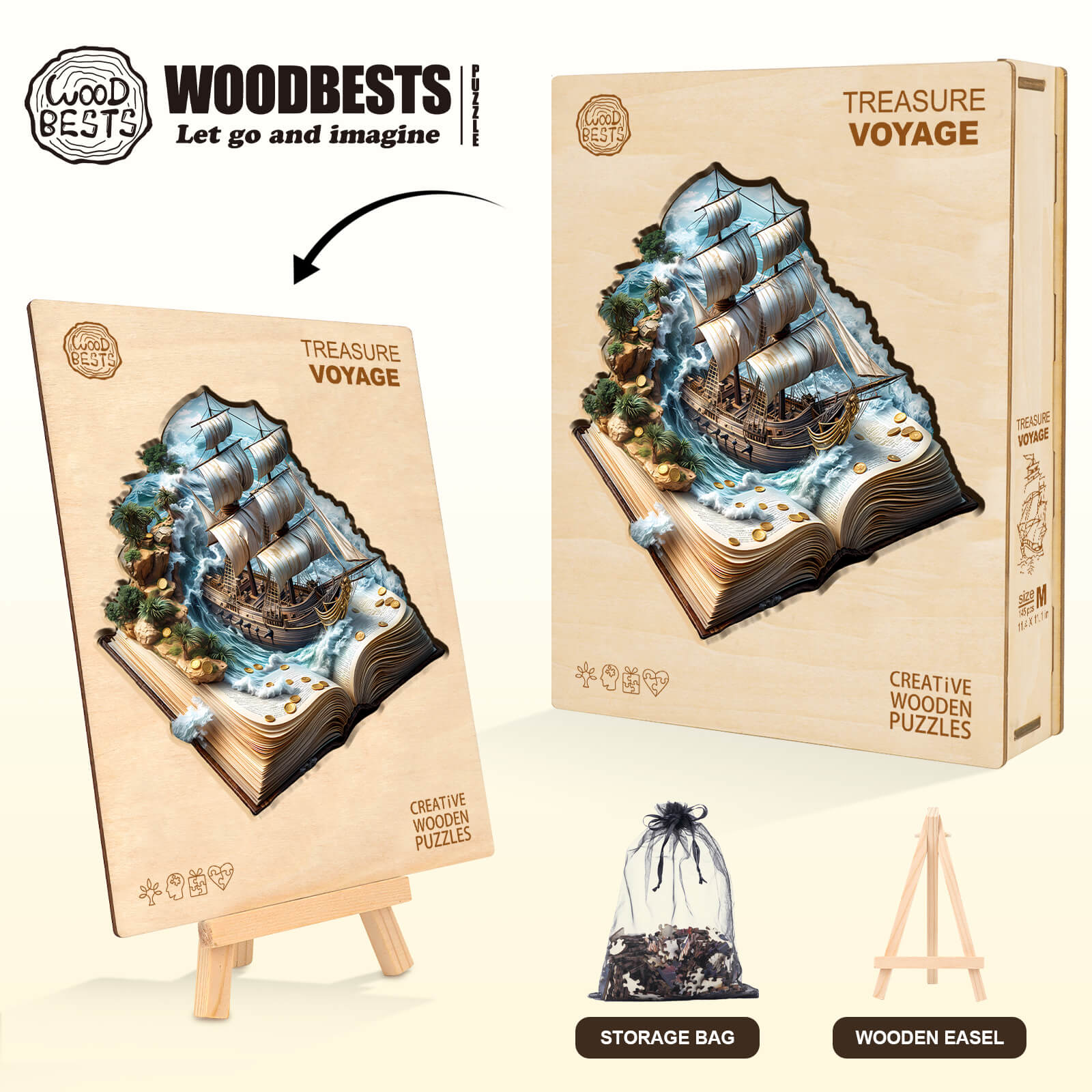 Sailing Adventure Wooden Jigsaw Puzzle