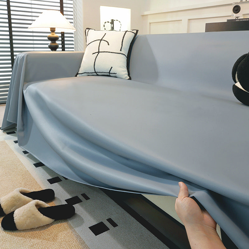 Faux Leather Non-Slip Sofa Cover