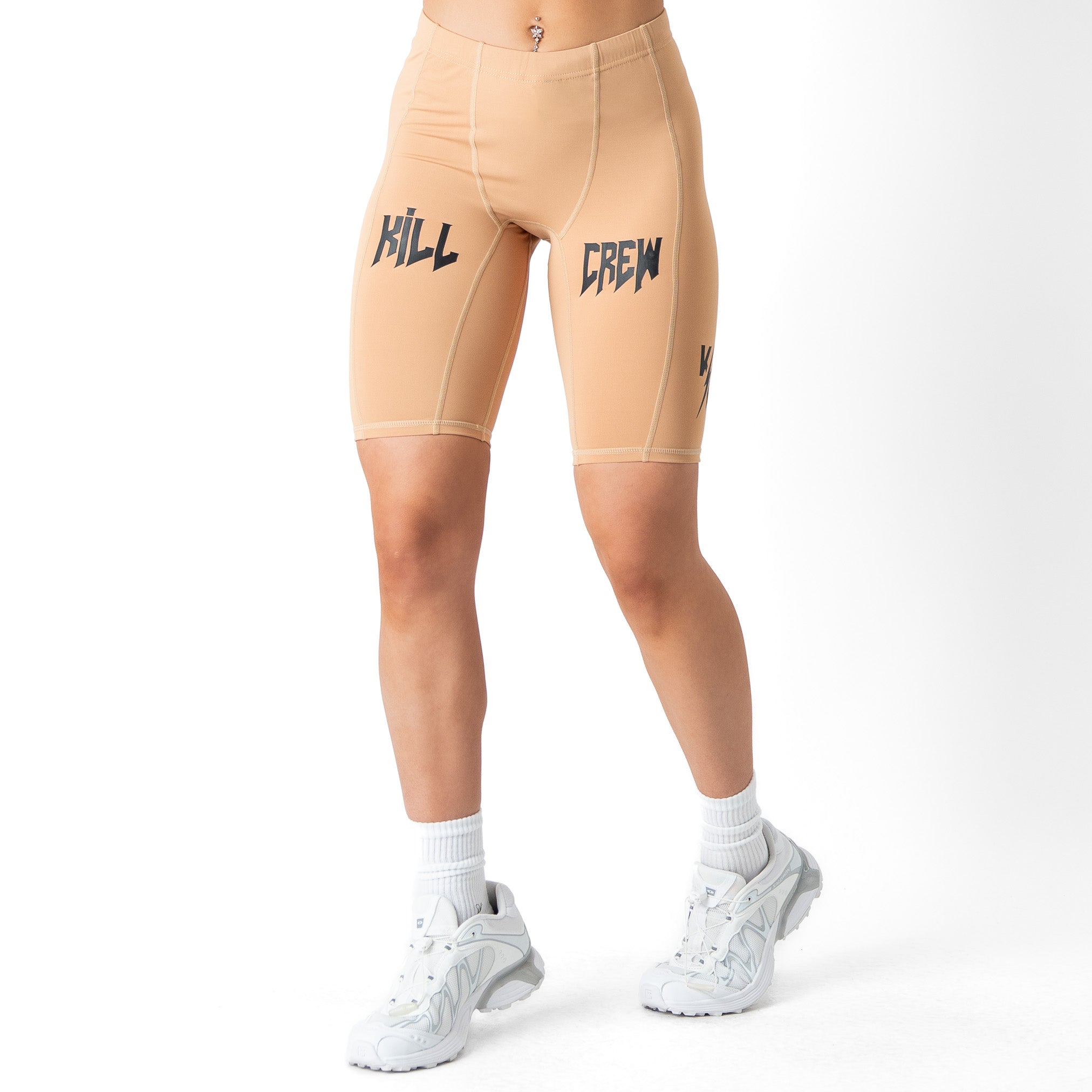 TIRADE TECH COMPRESSION SHORTS - SAND