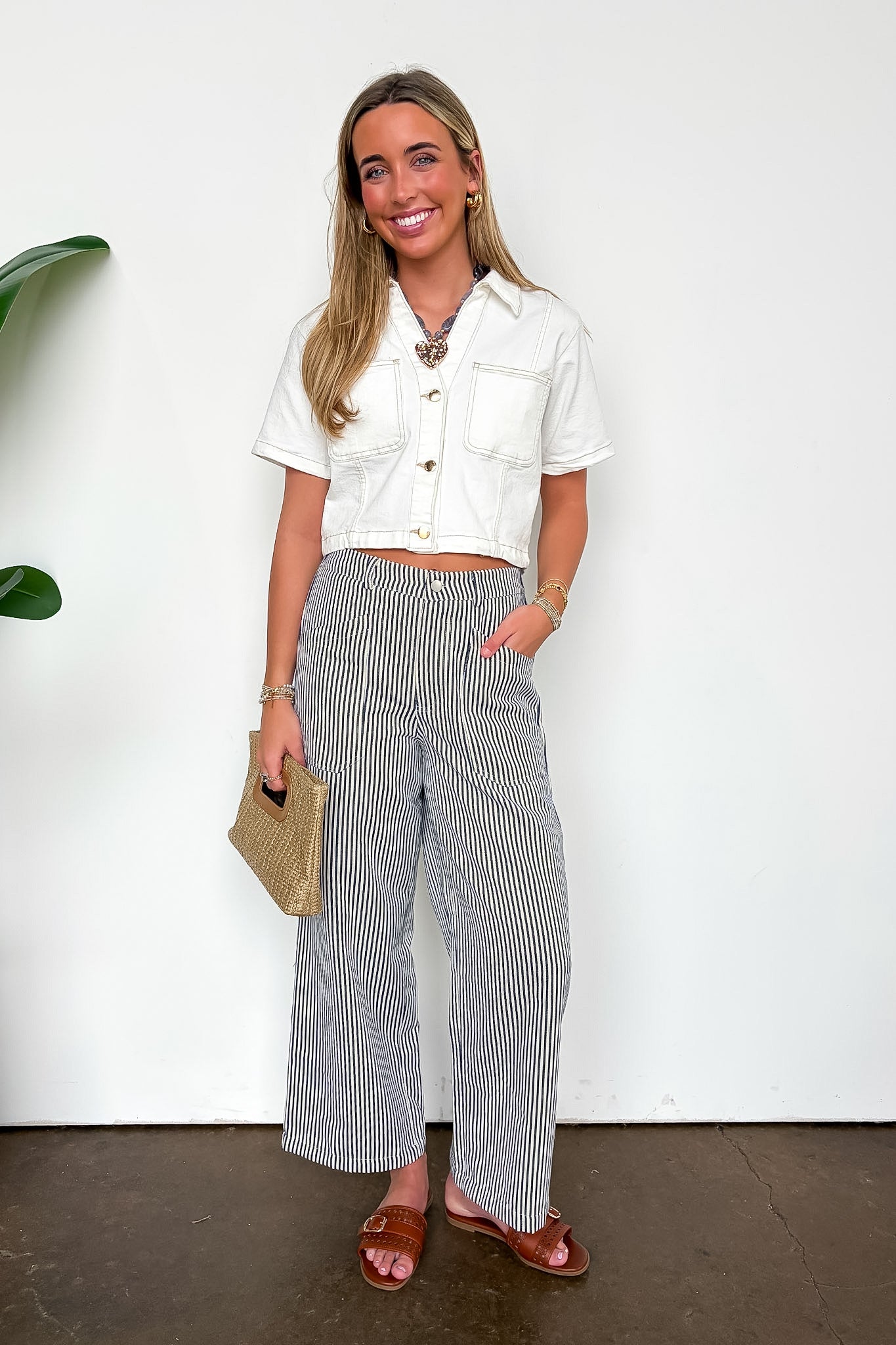Pinstripe Pants