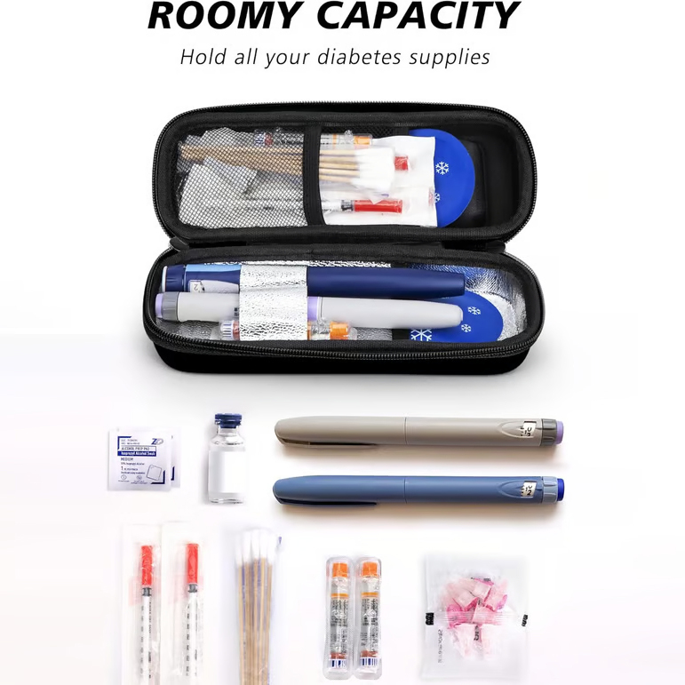 Insulin Cooler Travel Case with Temperature Display