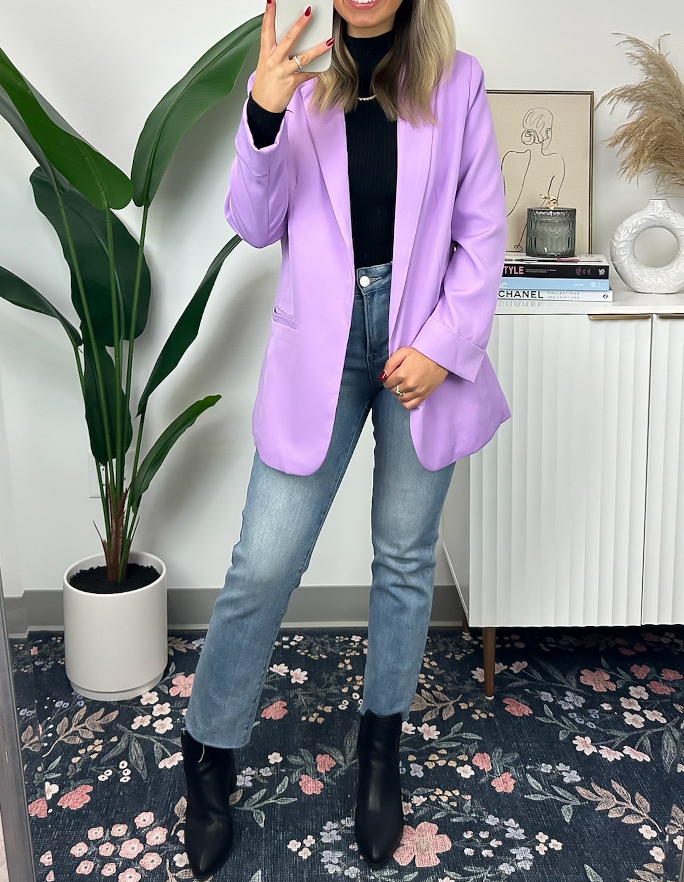 Officially Impressive Long Sleeve Classic Blazer