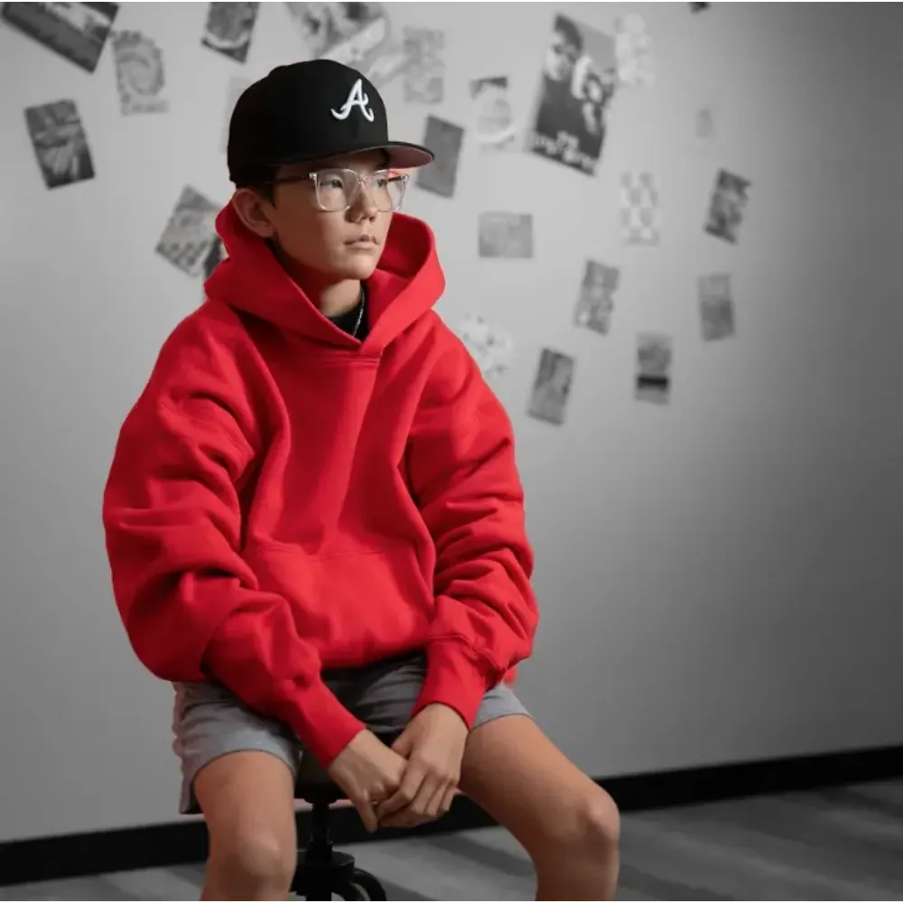 Adult Double Layer Cropped Perfect Hoodie