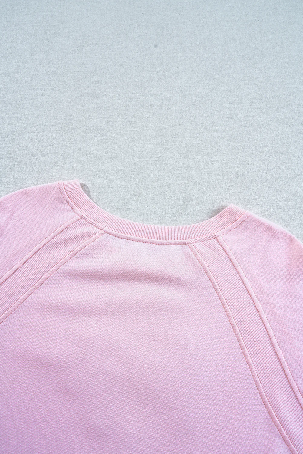 Hugs and Kisses Pop Up Embroidered Raglan Sleeve Sweatshirt