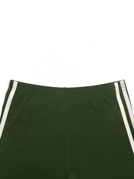 Women's Striped Print Long Sleeve Top & Pants Two-piece Set