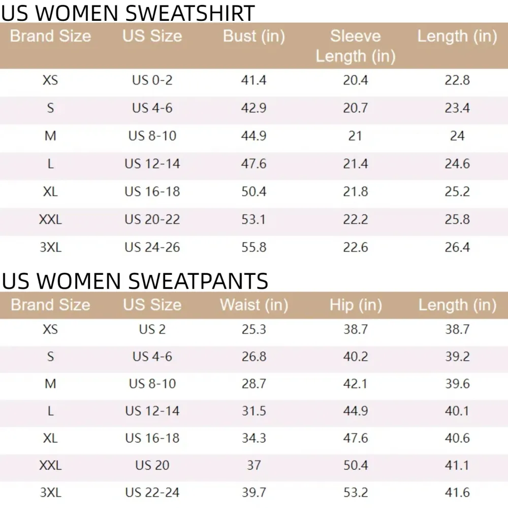 Women's 2-Piece Sweatsuits Set
