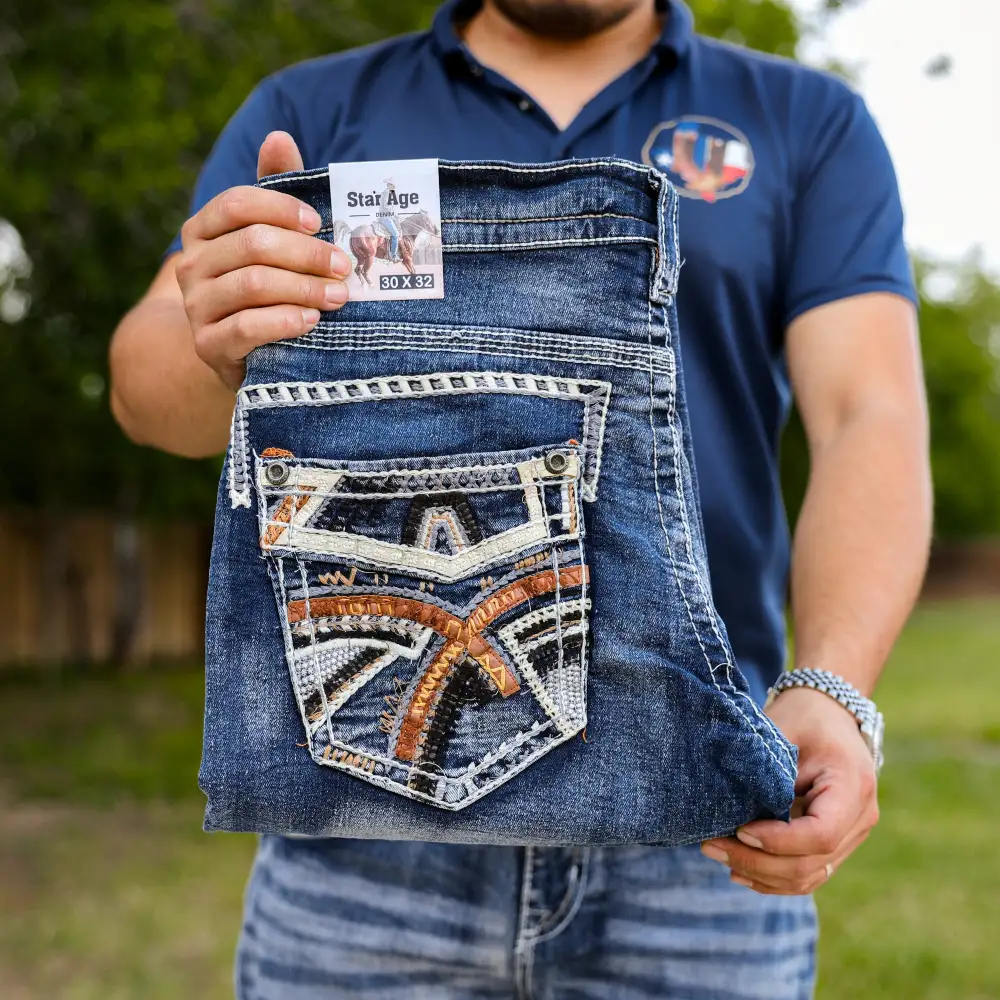 Men’s SA-031 Boot Cut Blue Jean