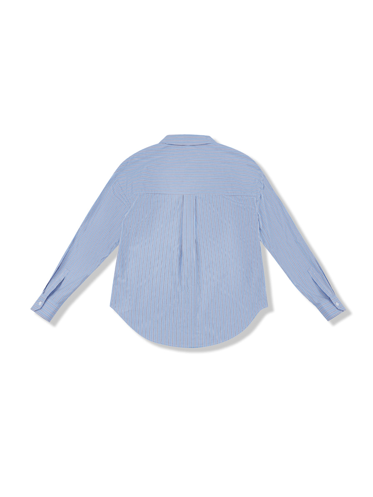 ASOBIO Blue Striped Long-Sleeve Shirt