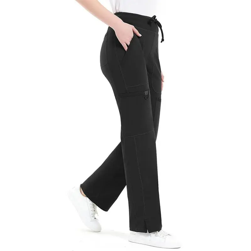 Women’s Yoga Scrub Pants – Super Soft, Stretchy Cargo Work Pants