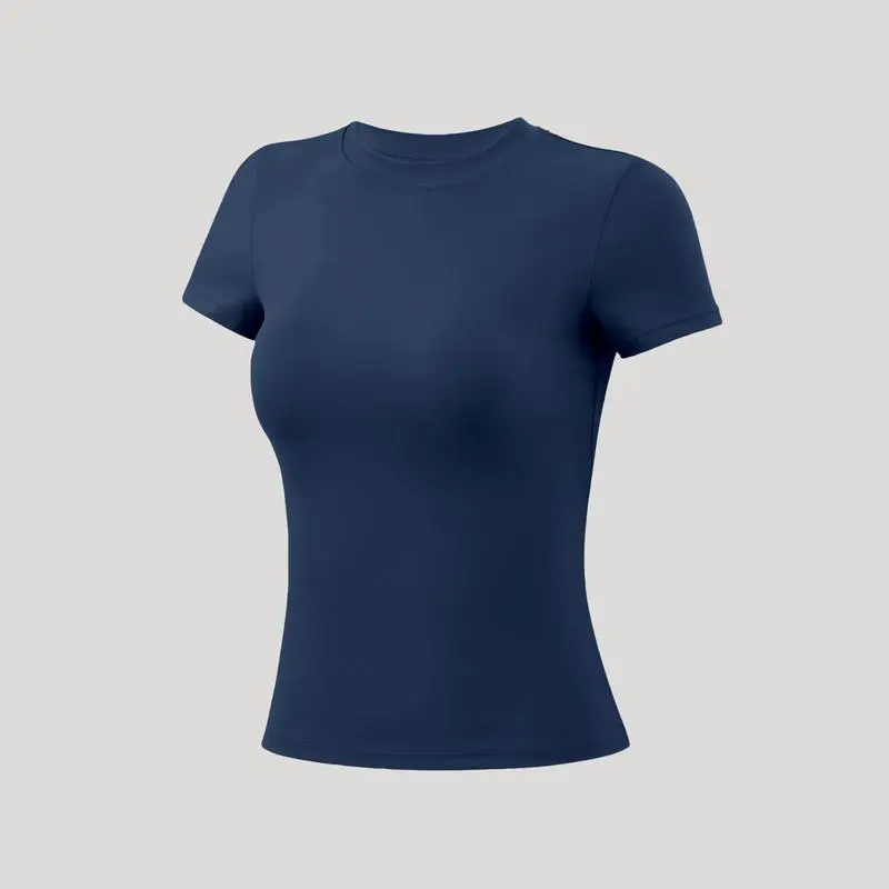 Sports Tee Round Neck Slim