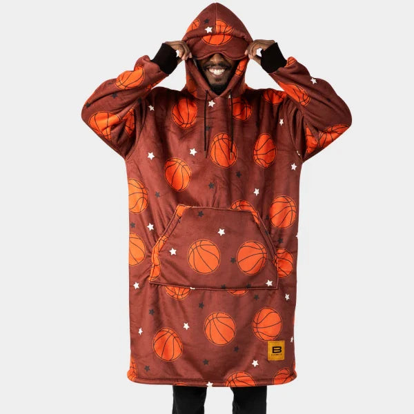 Wearable blanket Oversized with sherpa lining One size fits most.