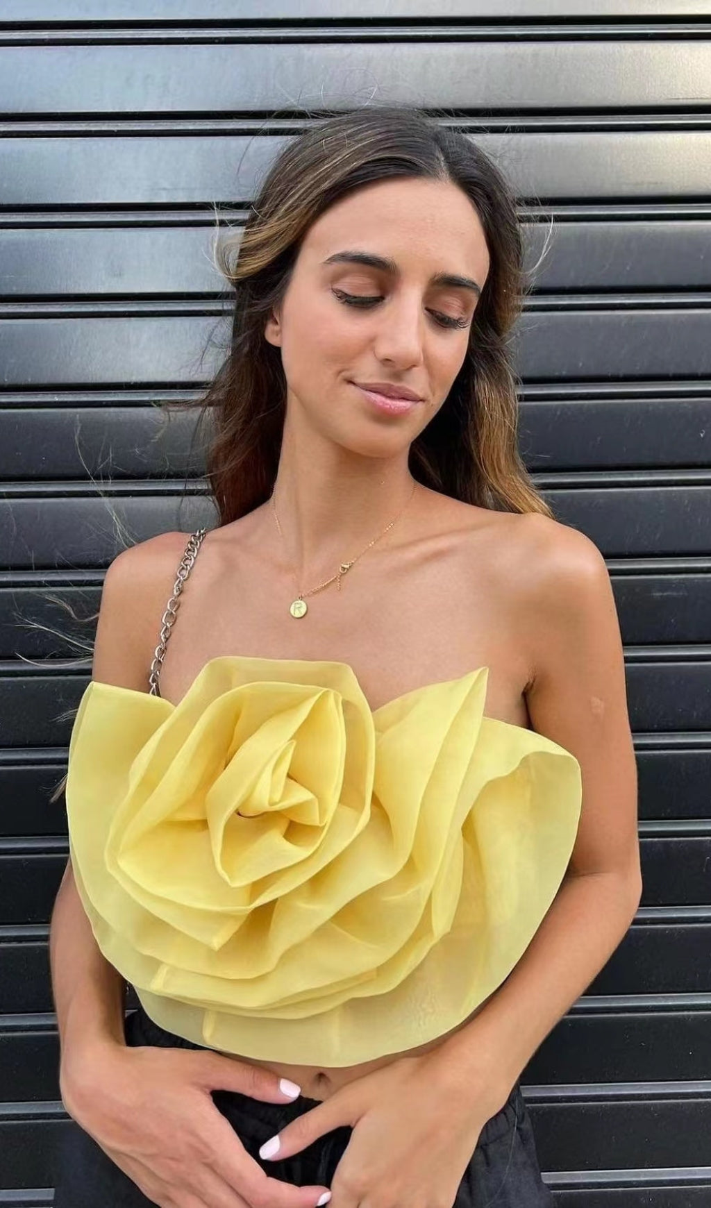 YELLOW FLOWER TOP