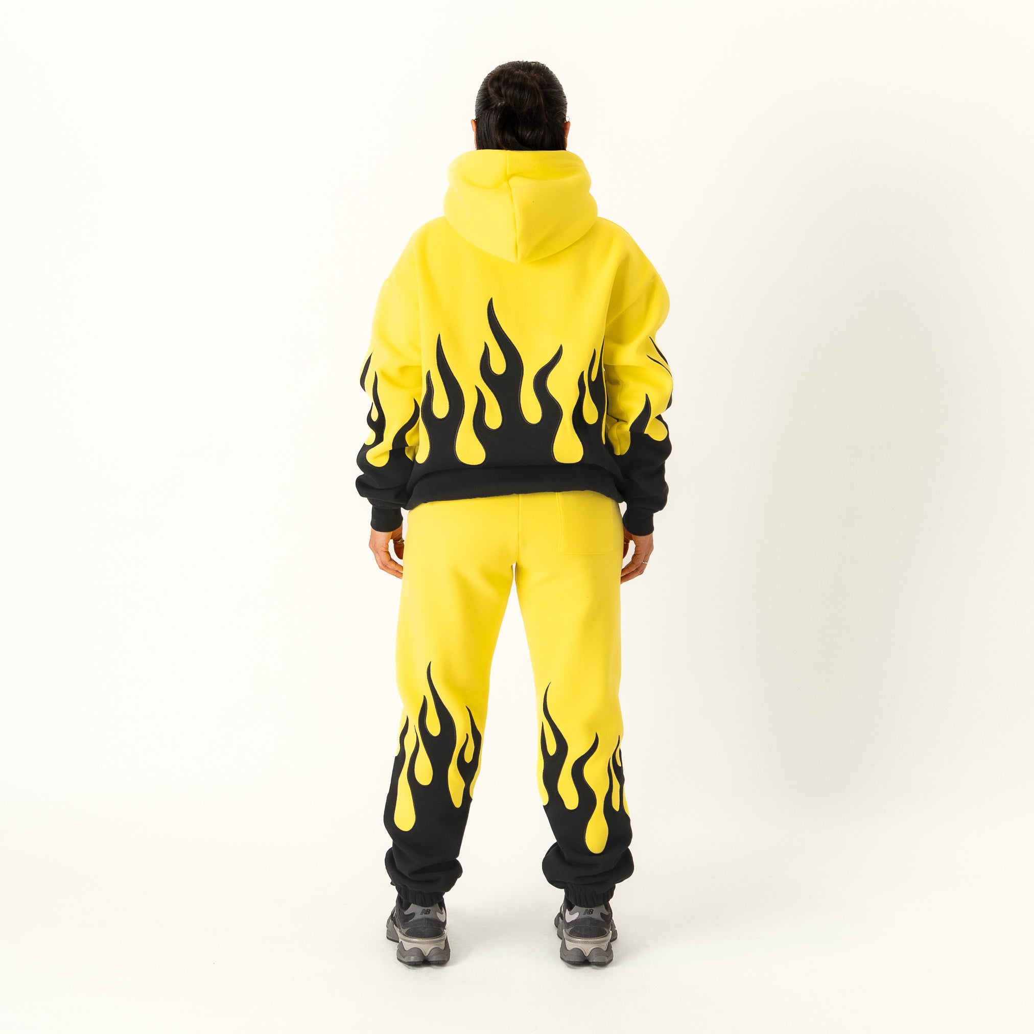 PREMIUM HEATER SWEATS - YELLOW / BLACK