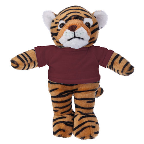 Soft Plush Tiger with Tee 12inch