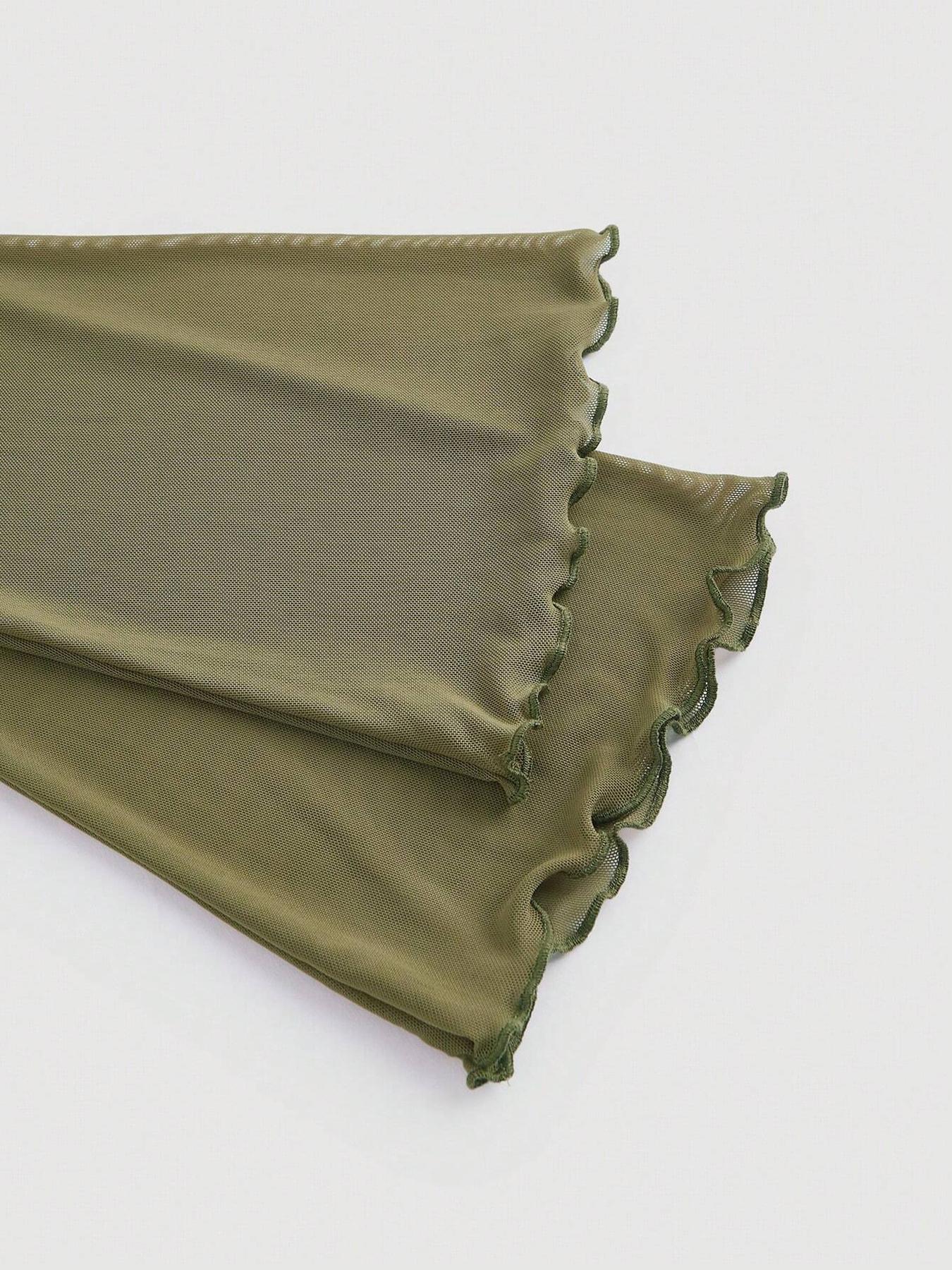 Women's Drop Shoulder Long Sleeve Knit Top