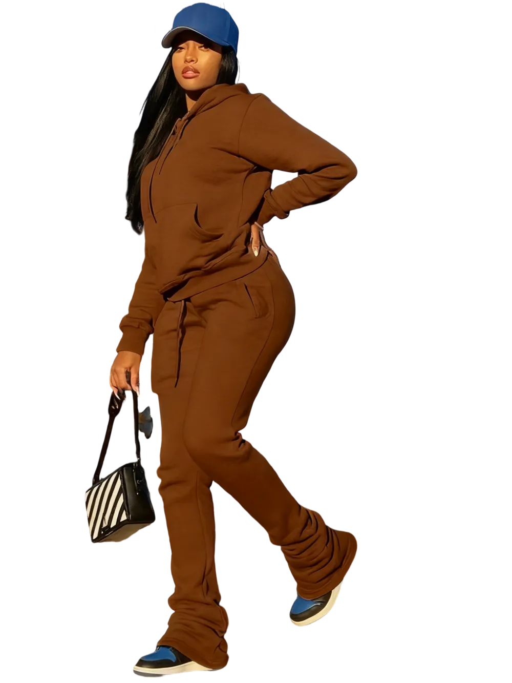 Womens Sweatshirt 2 Piece Pants Set