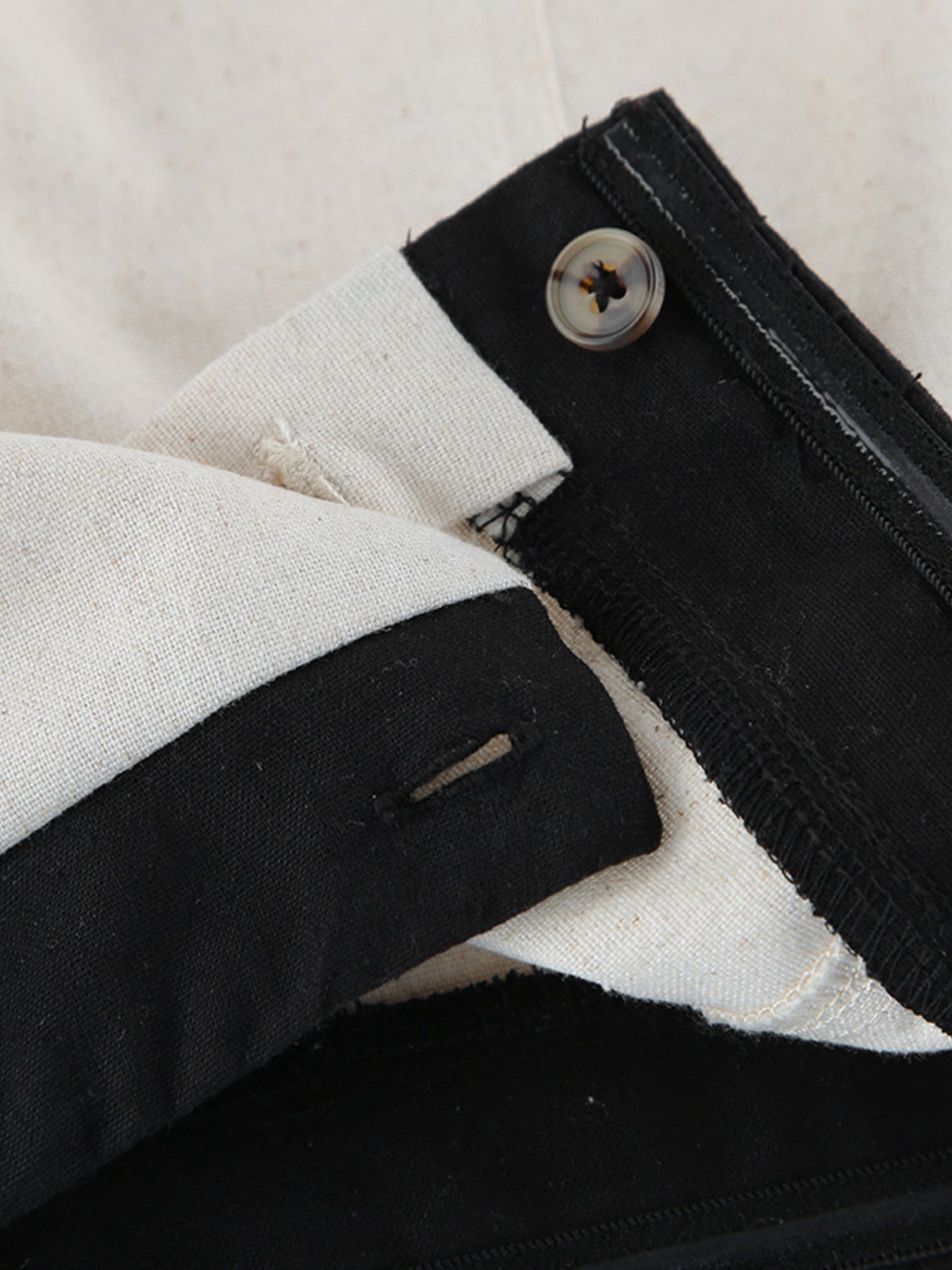 Contrast Trim Button Front Tube Maxi Dress