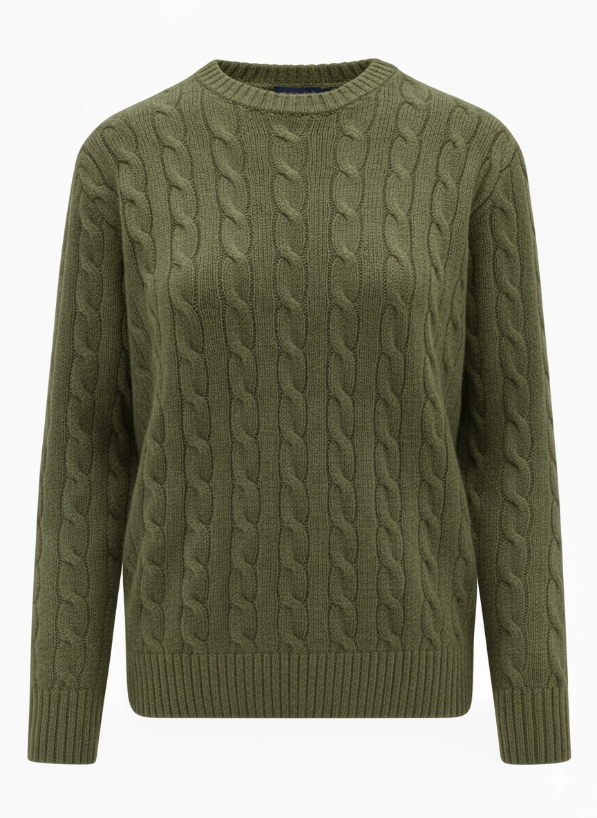 Women's Casual Cashmere Knitted Sweater