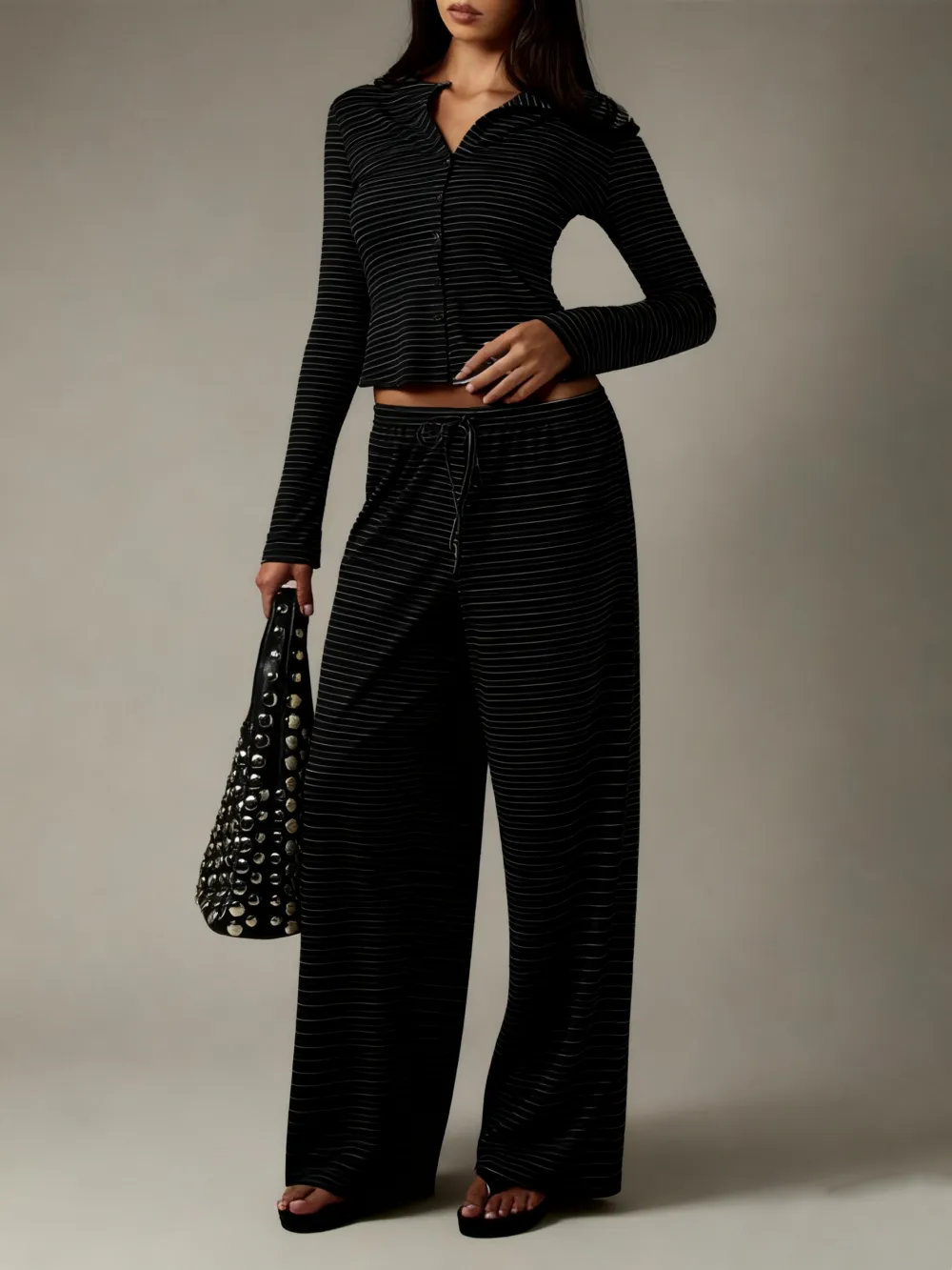 Women's Casual Loose-Fit Knitted Set